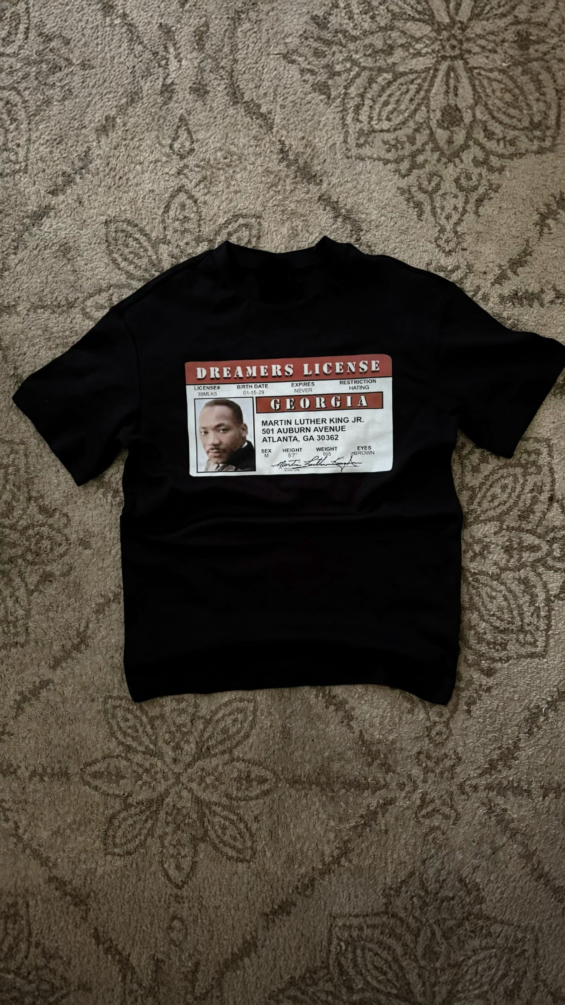 DREAMER'S LICENSE TEE