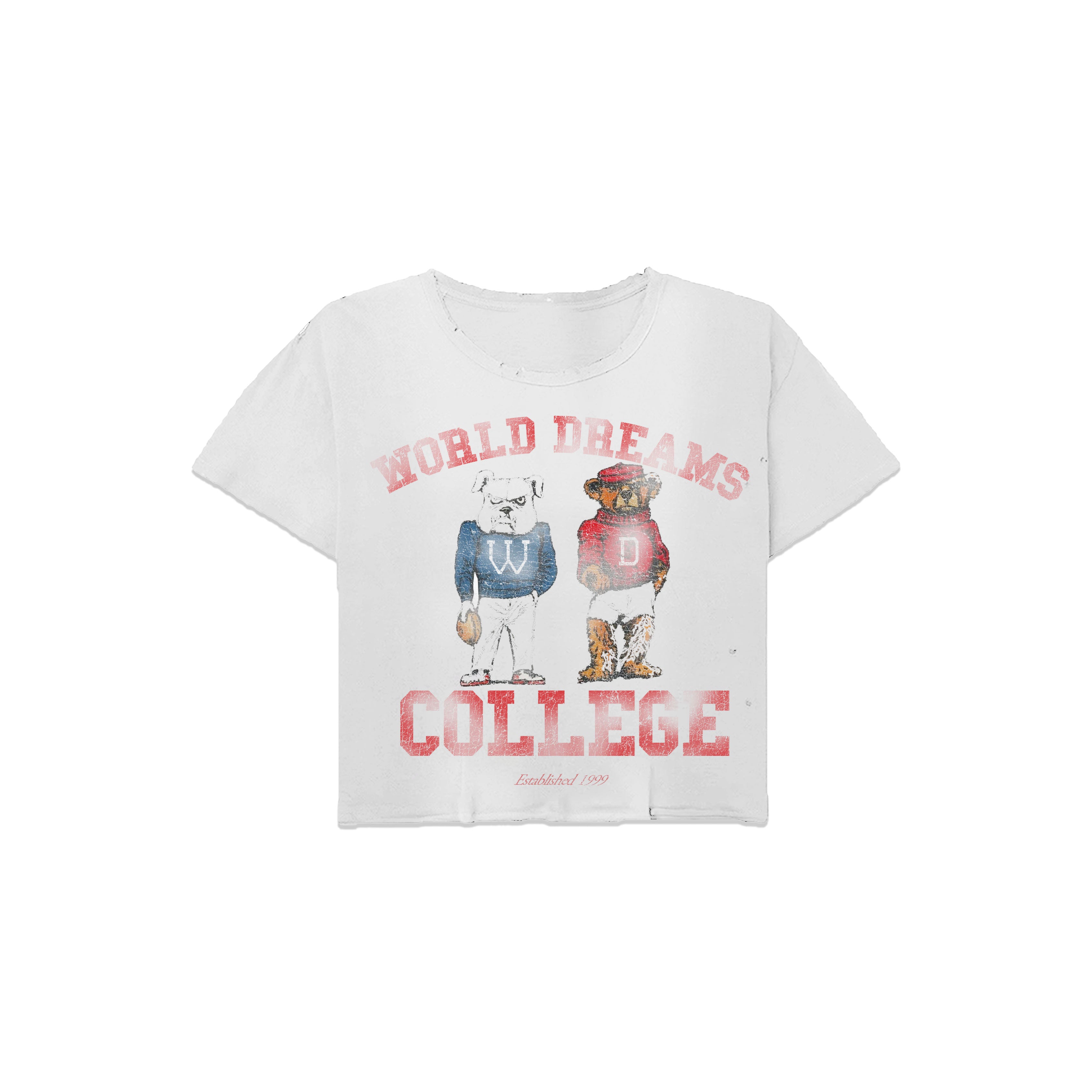 WD COLLEGE TEE
