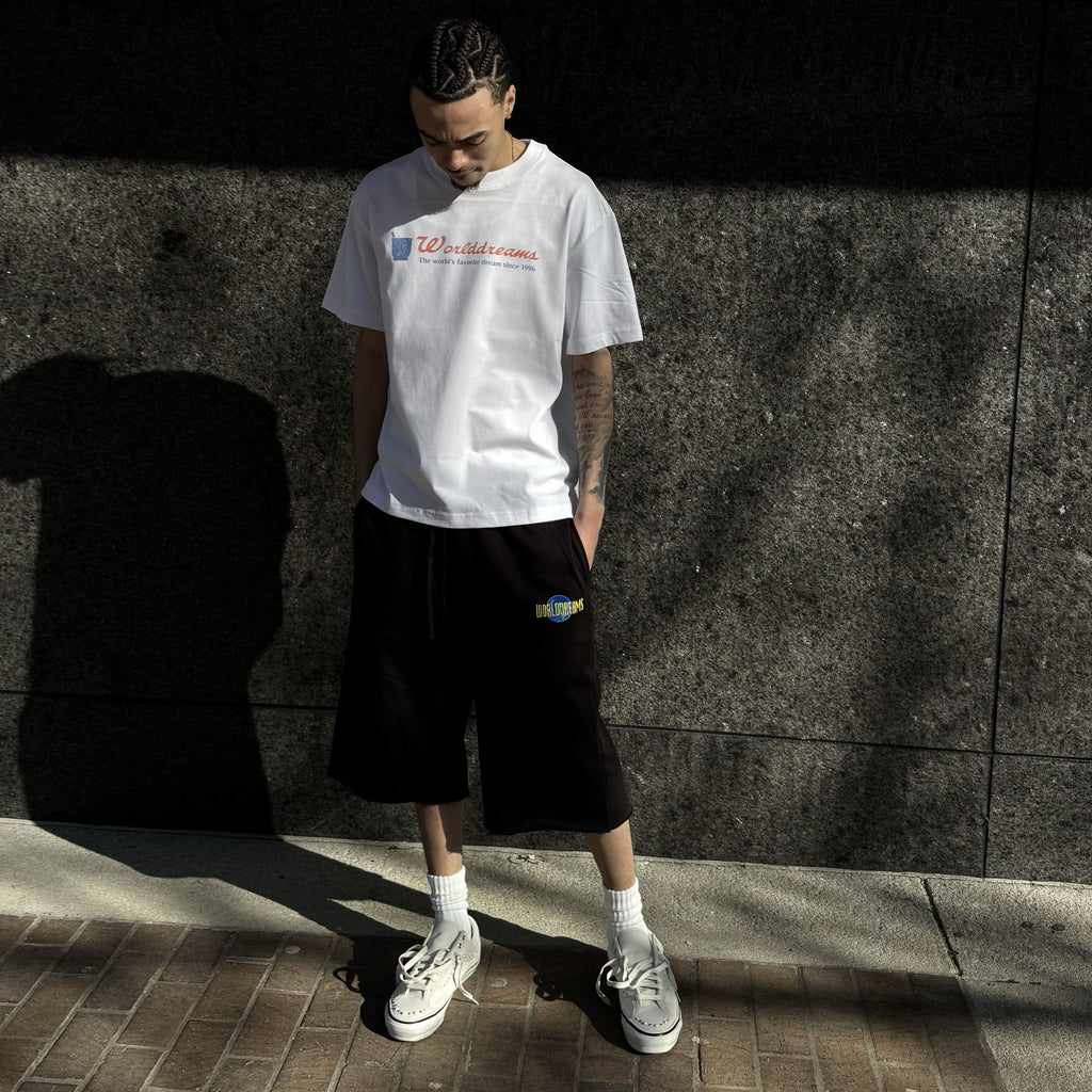 GLOBE SWEAT SHORTS